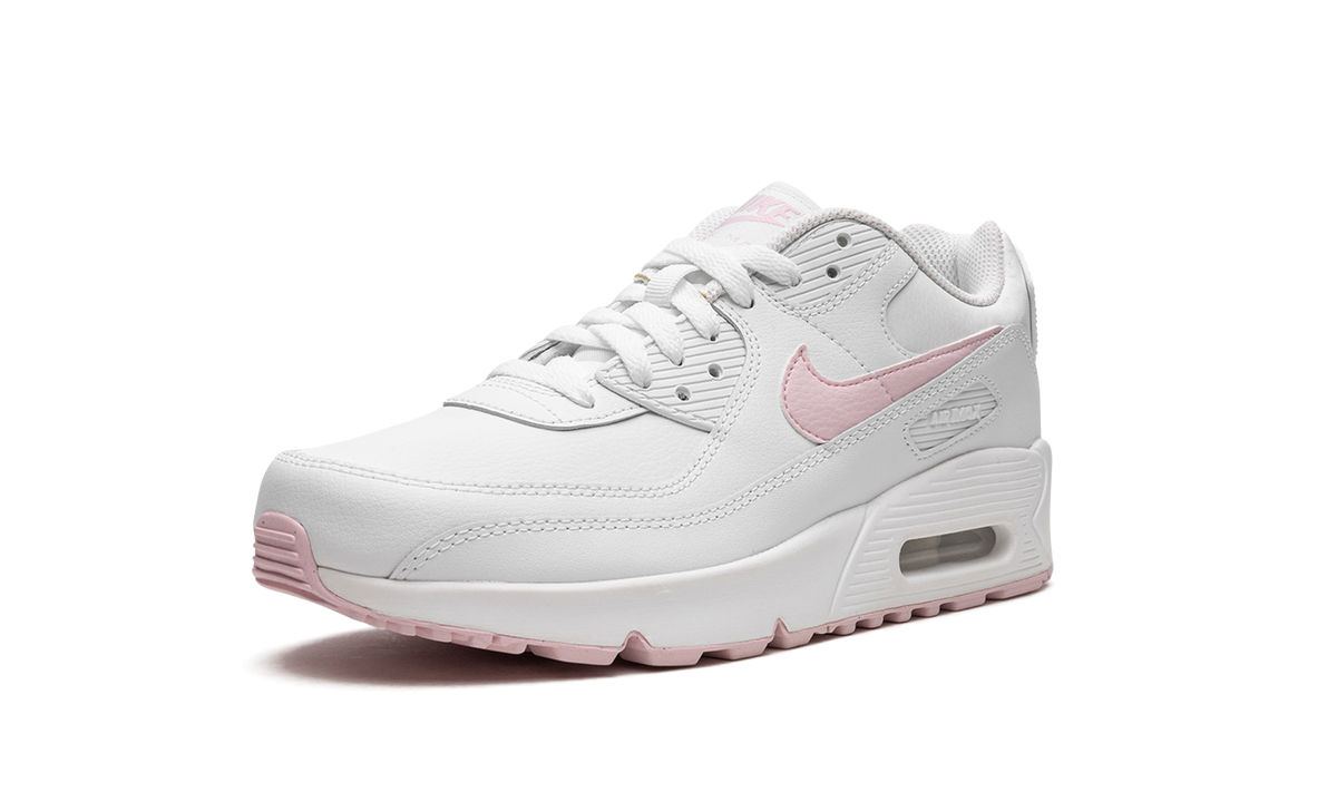 Air Max 90 Leather GS "White / Pink Foam" CD6864 121
