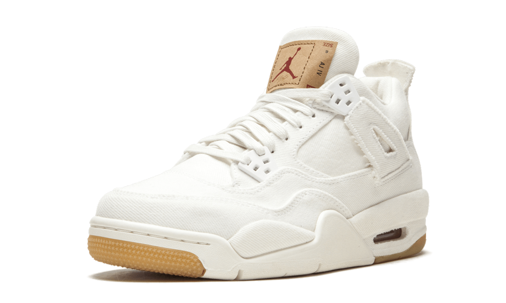 Jordan 4 Retro GS "Levi's White Tag" AQ9103 100