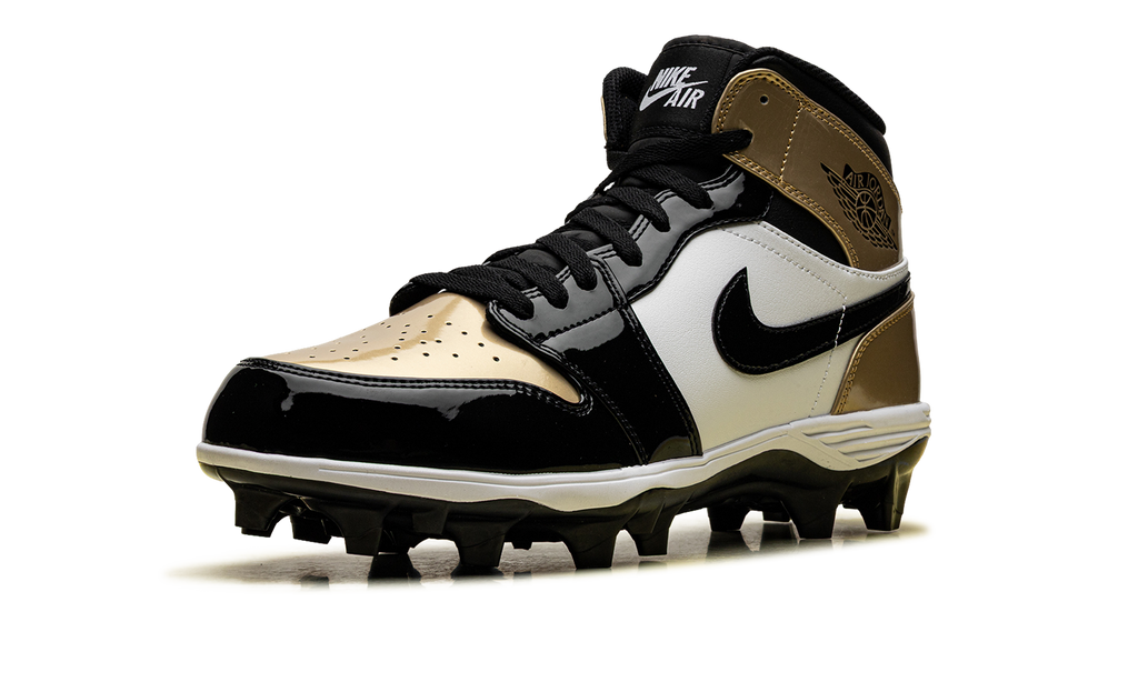 Jordan 1 Mid TD Cleat "Gold Toe" FJ6805-701