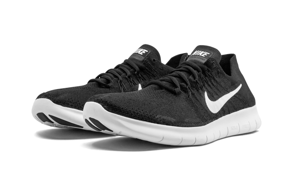 FREE RN FLYKNIT 2017 MNS WMNS "Black / White - Anthracite" 880844 001